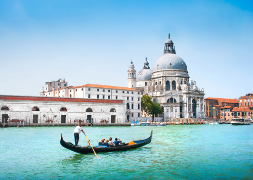 Góndolas en Venecia