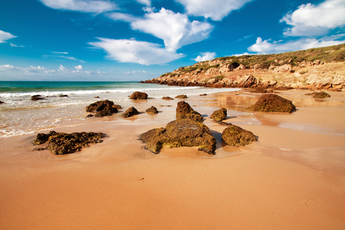 Playa de Bolonia en Cádiz