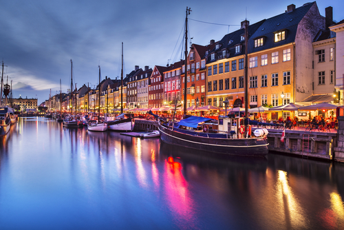 Canal de Copenhage en Dinamarca