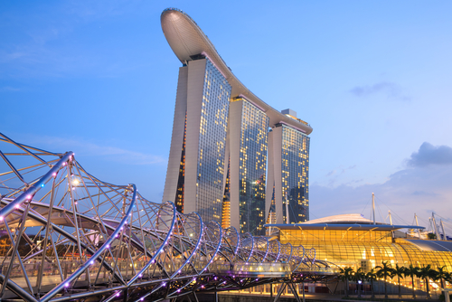 Puente Helix en Singapur
