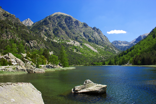 Parque Nacional de Aigüestortes en el Valle del Boí