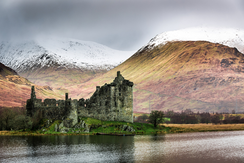 Kilchurn Castle en Escocia