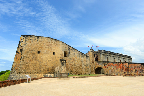 Castillo de San Cristóbal en Puerto Rico