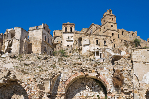 Pueblo abandonado de Craco