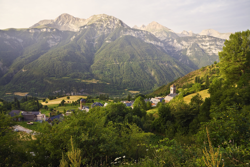 Valle de Gistaín en el Pirineo aragonés