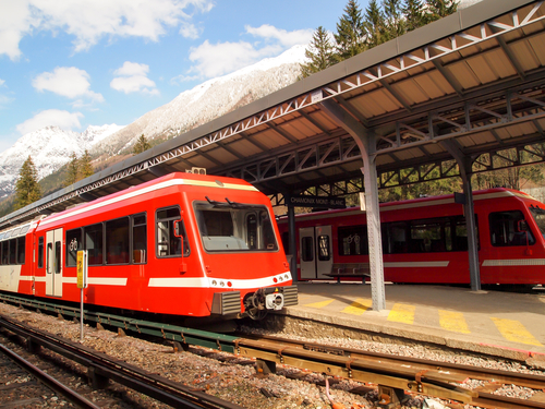 Estación de tren de Chamonix