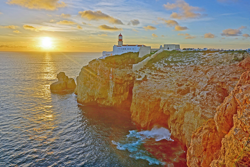 Cabo de San vicente en el Algarve