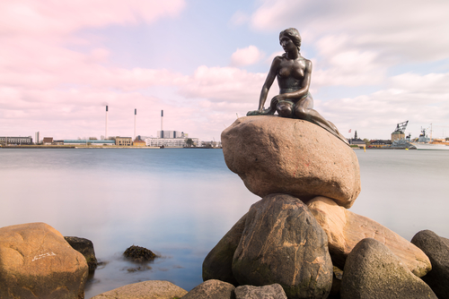 La Sirenitade Copenhague en Dinamarca