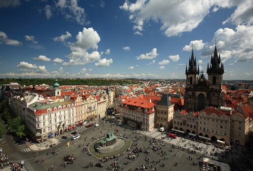 Plaza de la Ciudad Vieja de Praga