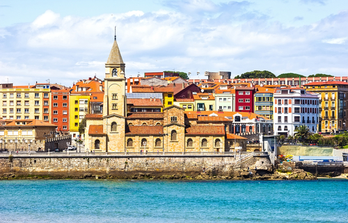Gijón en Asturias
