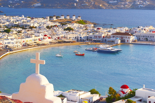 Isla griega de Míkonos