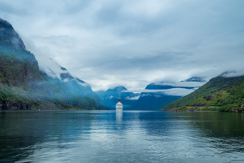 Fiordo Hardanger en Noruega