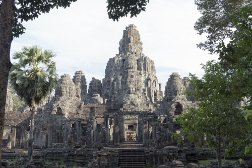 Templo de Angkor Thom en Camboya
