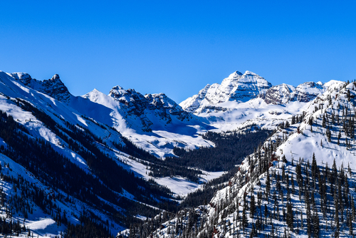 Vistas desde la estación de Aspen