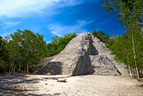 Ruinas de Cobá en la Riviera Maya