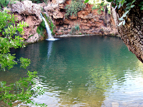 Pego do Inferno en el Algarve