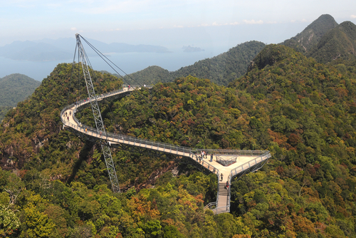 Puente Langkawi Sky en Malasia