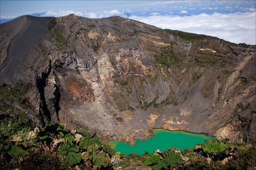 Volcán Irazu en Costa Rica