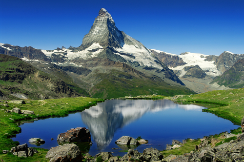 Paisaje de Suiza