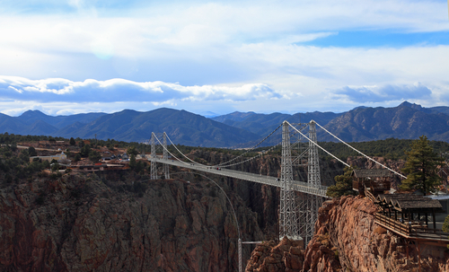 Puente Royal Gorge en colorado