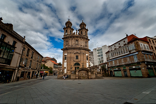 Iglesia de la Peregrina en Pontevedra