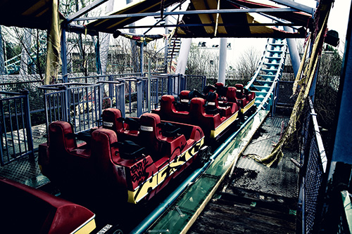 Parque abandonado Six Flags Jazzland