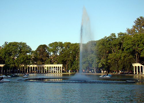 Parque de la Independencia en Rosario