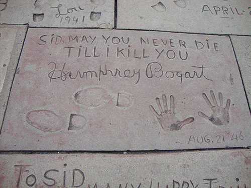 Paseo de la fama en Hollywood