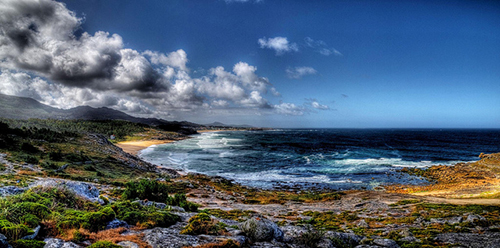 Playa de Arealonga en Galicia