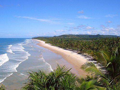 Playa de Itacarezinho en Brasil