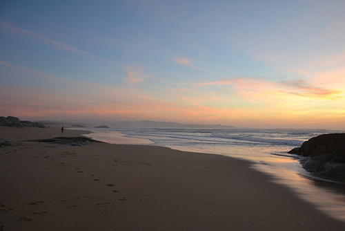 Playa O Vilar en Galicia