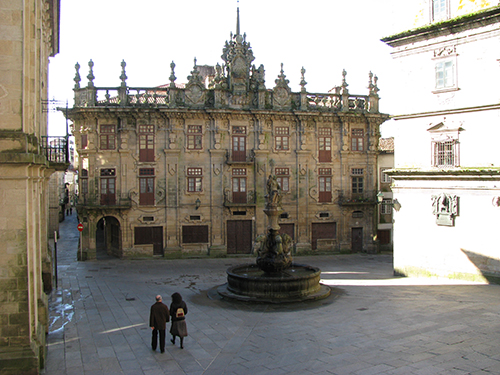 Plaza de Platerias de Santiago de Compostela