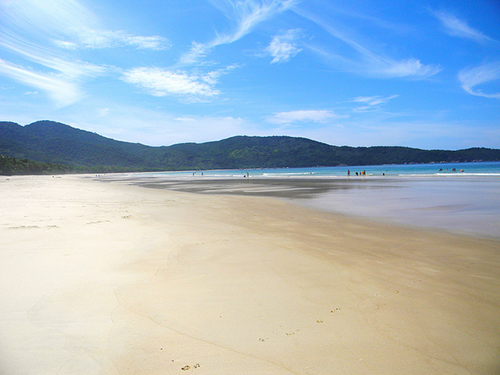 Praia de Lopes Mendez en Brasil