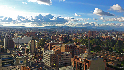 Vista de Bogotá