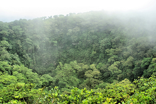 Volcán Mombacho en Nicaragua