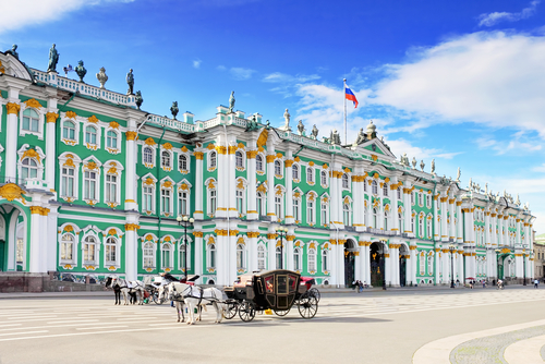 Museo Hermitage en San Petersburgo