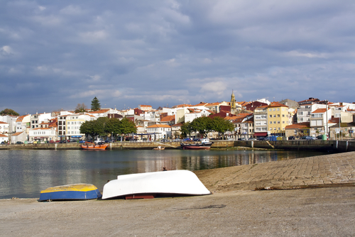 Rianxo junto al río Té