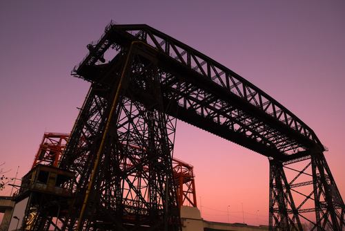Puente Nicolás Avellaneda en La Boca