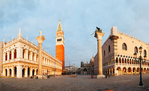 Plaza de San Marcos en Venecia