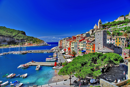 Portovenere en la Riviera Italiana
