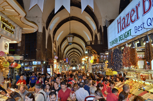 Bazar de las Especias en Estambul