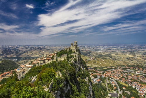 Monte Titano en San Marino