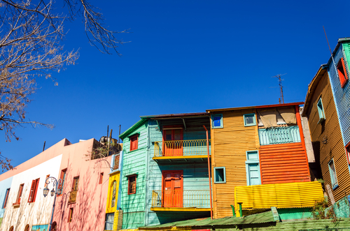 Barrio de La Boca en Buenos Aires