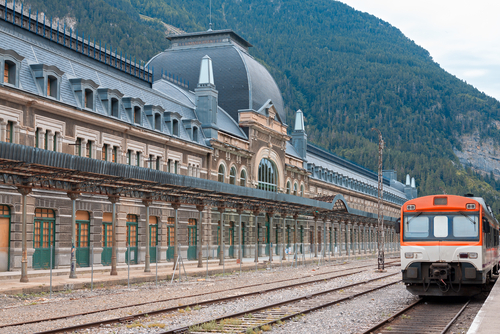 Estación de tren de Canfranc