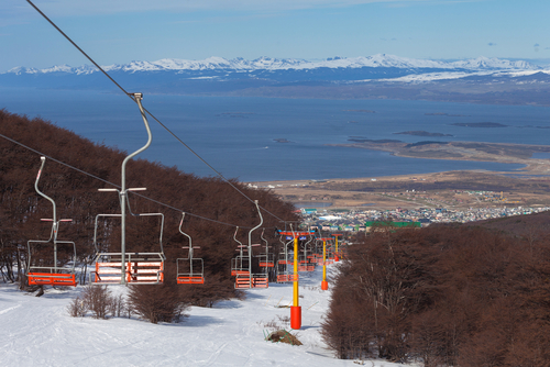 Estación de esquí en Ushuaia