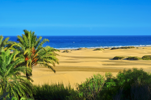 Maspalomas, uno de los lugres que hay que ver en Canarias