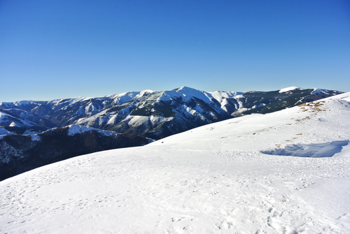 Nieve en Valdezcaray en La Rioja