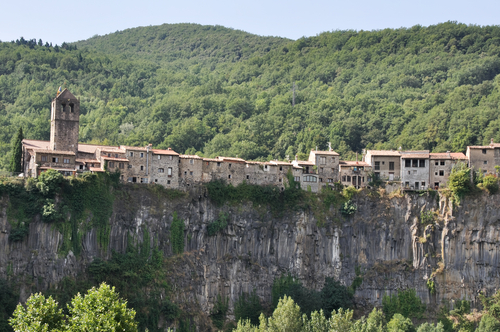Vista de Castellfollit de la Roca