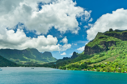 Bahía de Cook en Tahití