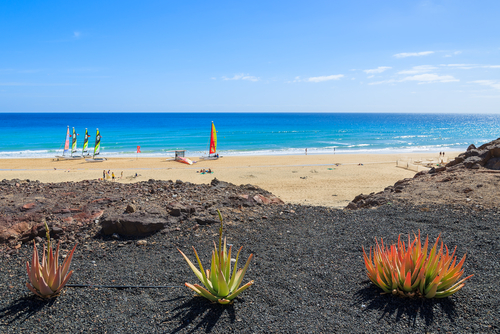 Playa familiar en Fuerteventura